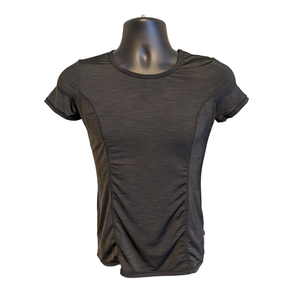 Head Women's Shirt Short Sleeve Black Extra Small Training Workout Running